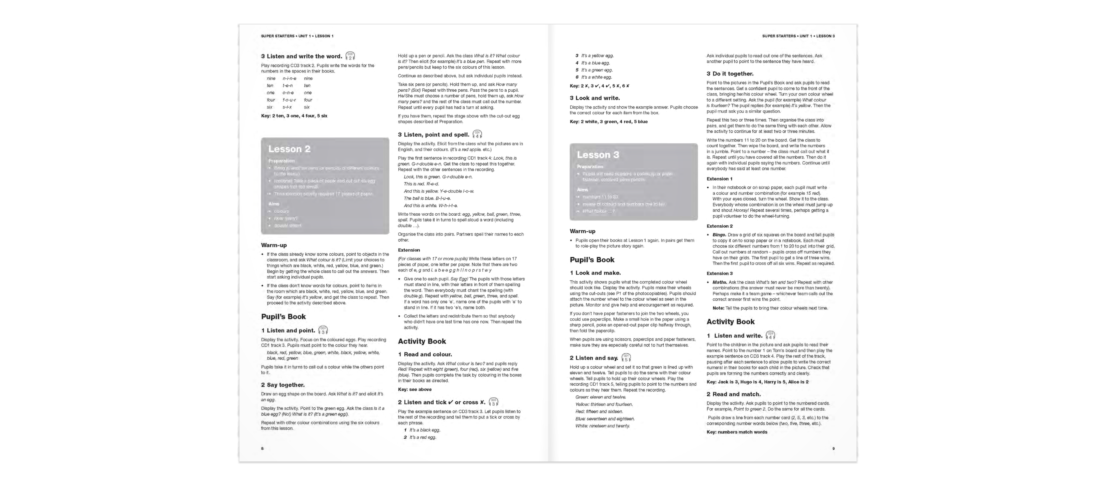 super starters 2nd edition - teacher's book (kèm 1 đĩa dvd)