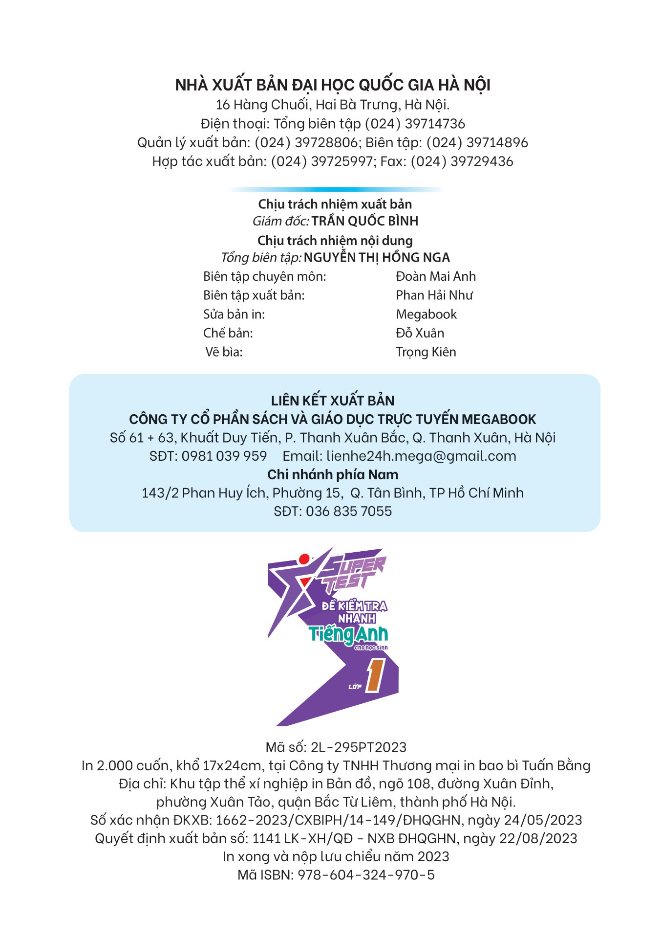 super test - đề kiểm tra nhanh tiếng anh cho học sinh lớp 1