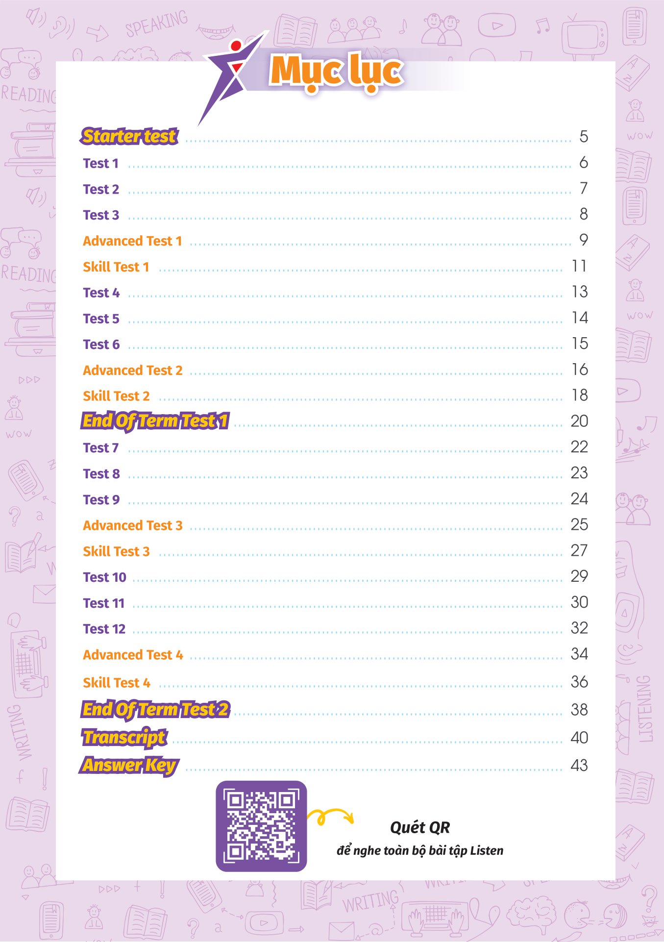 super test - đề kiểm tra nhanh tiếng anh cho học sinh lớp 1