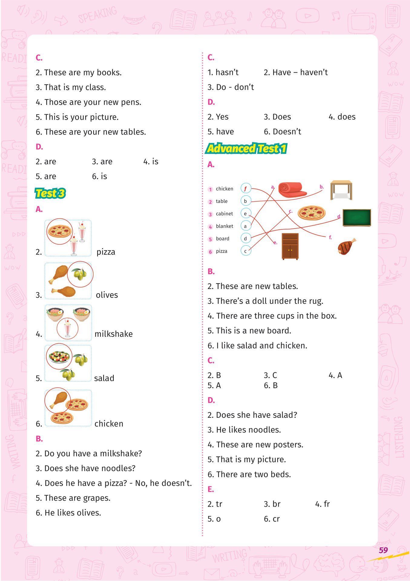 super test - đề kiểm tra nhanh tiếng anh cho học sinh lớp 3