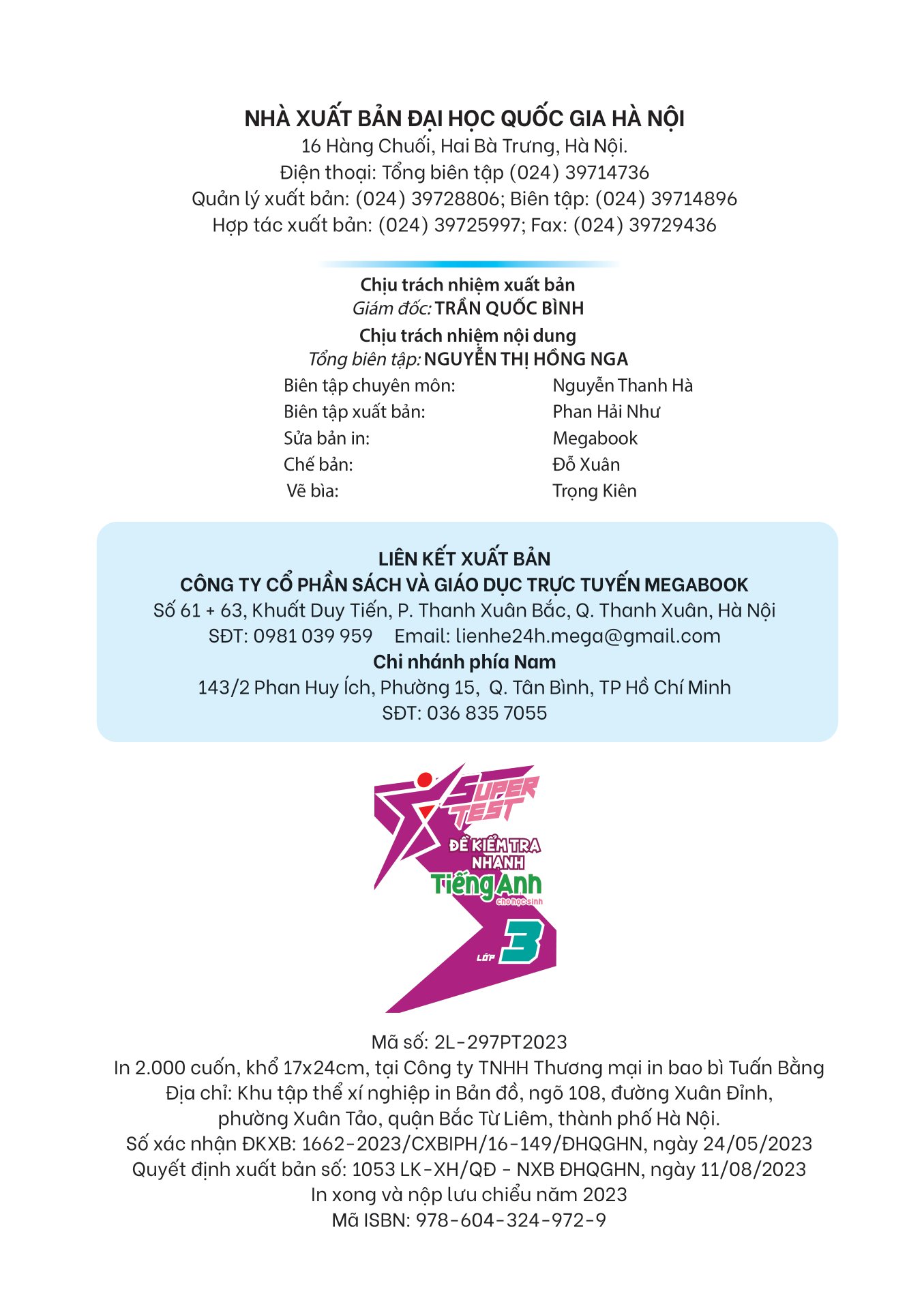 super test - đề kiểm tra nhanh tiếng anh cho học sinh lớp 3