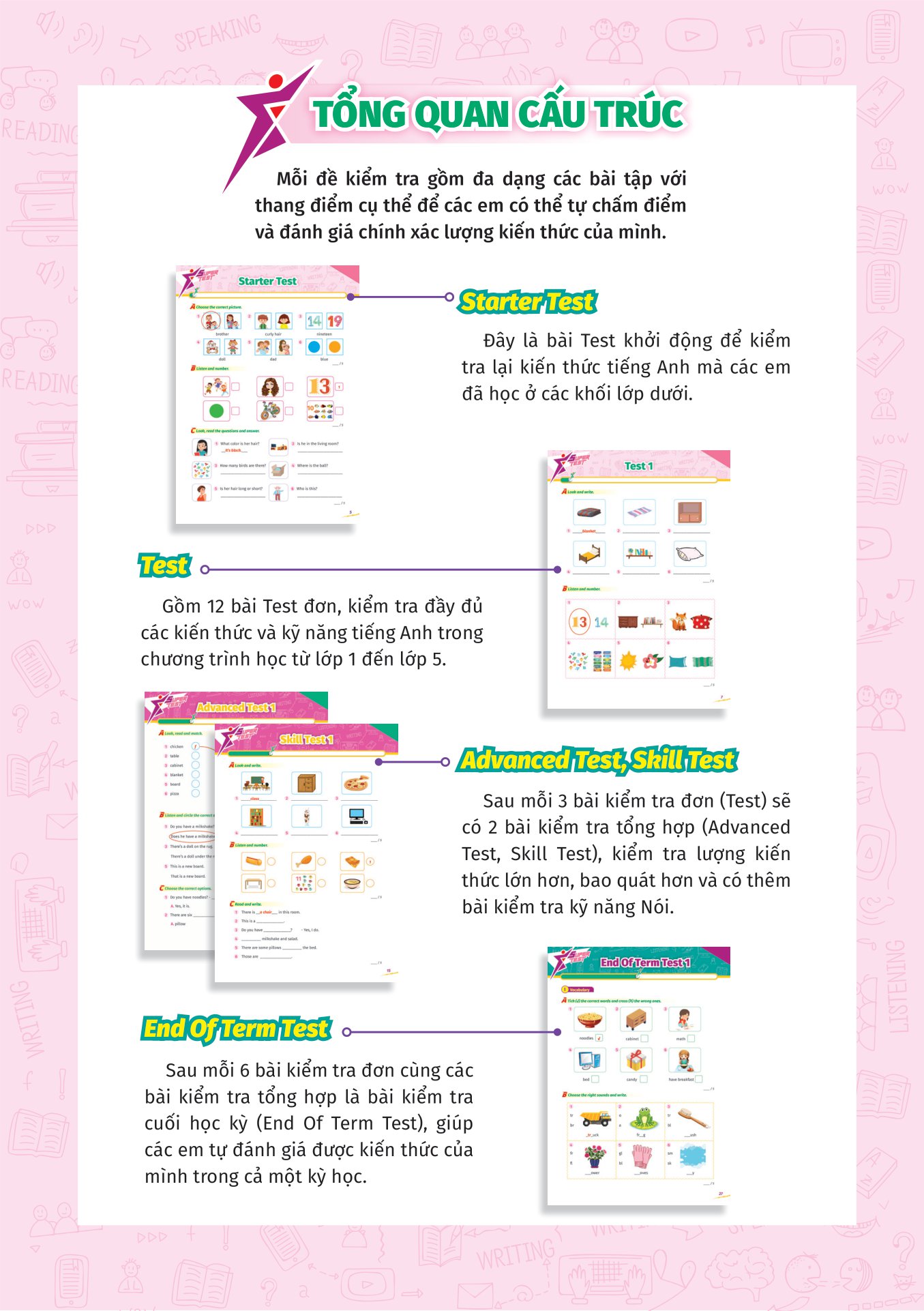 super test - đề kiểm tra nhanh tiếng anh cho học sinh lớp 3