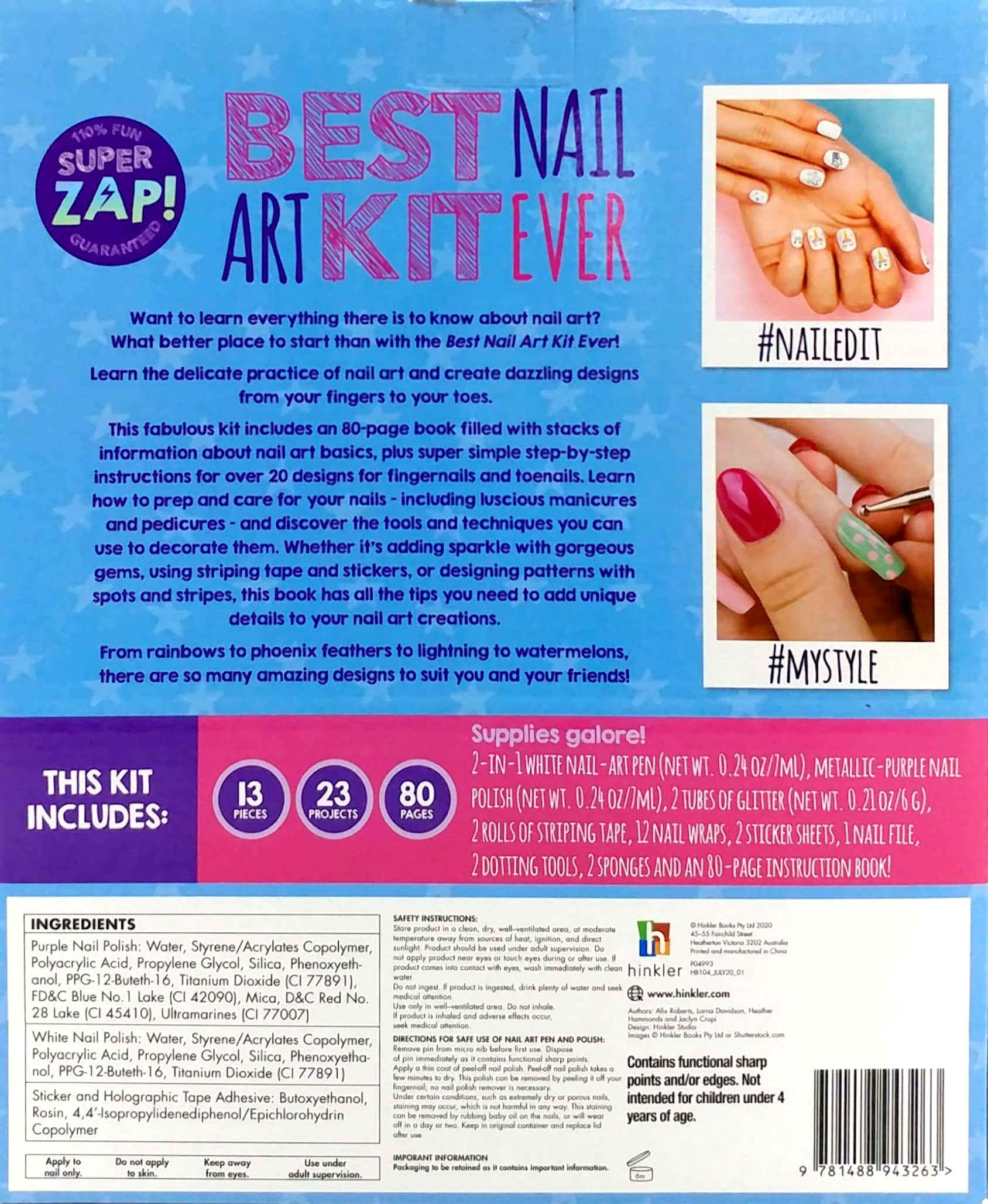 super zap! best nail art kit ever