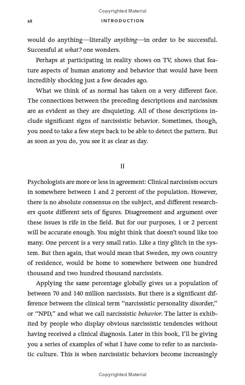 surrounded by narcissists