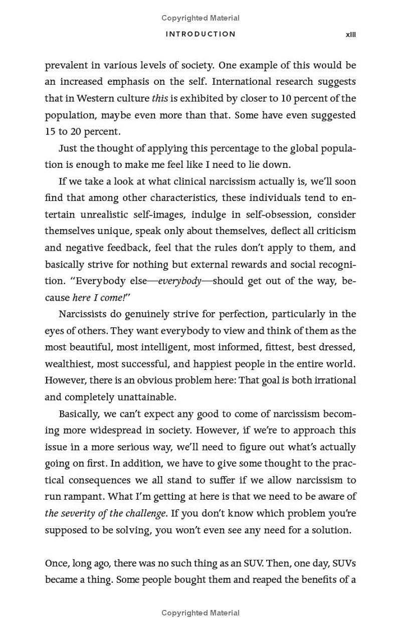 surrounded by narcissists