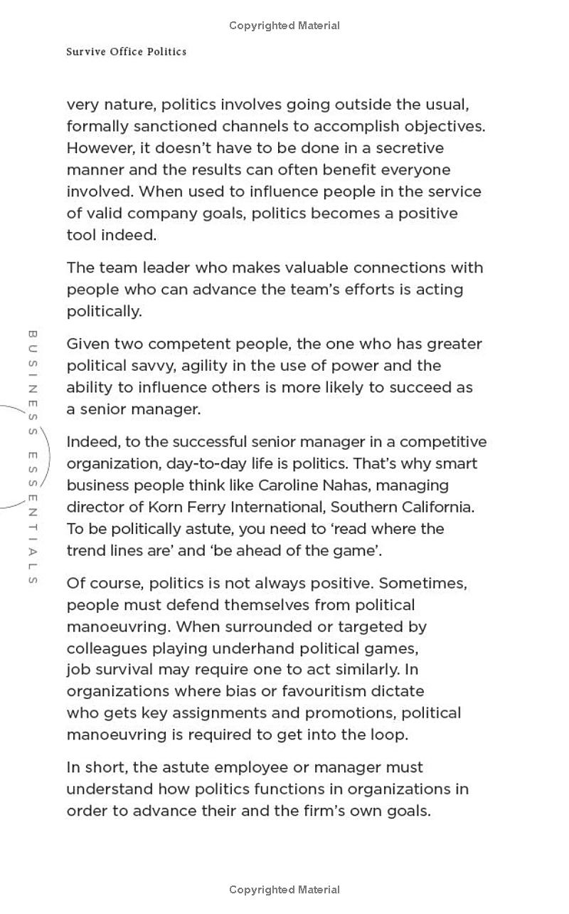 survive office politics