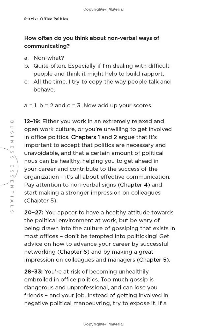 survive office politics