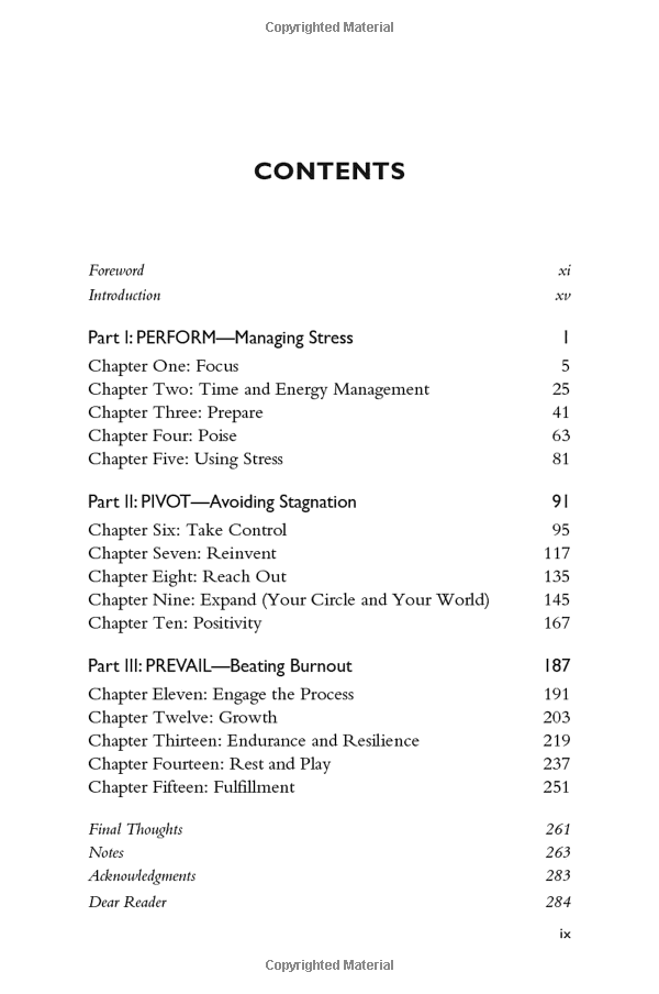 sustain your game: high performance keys to manage stress, avoid stagnation, and beat burnout