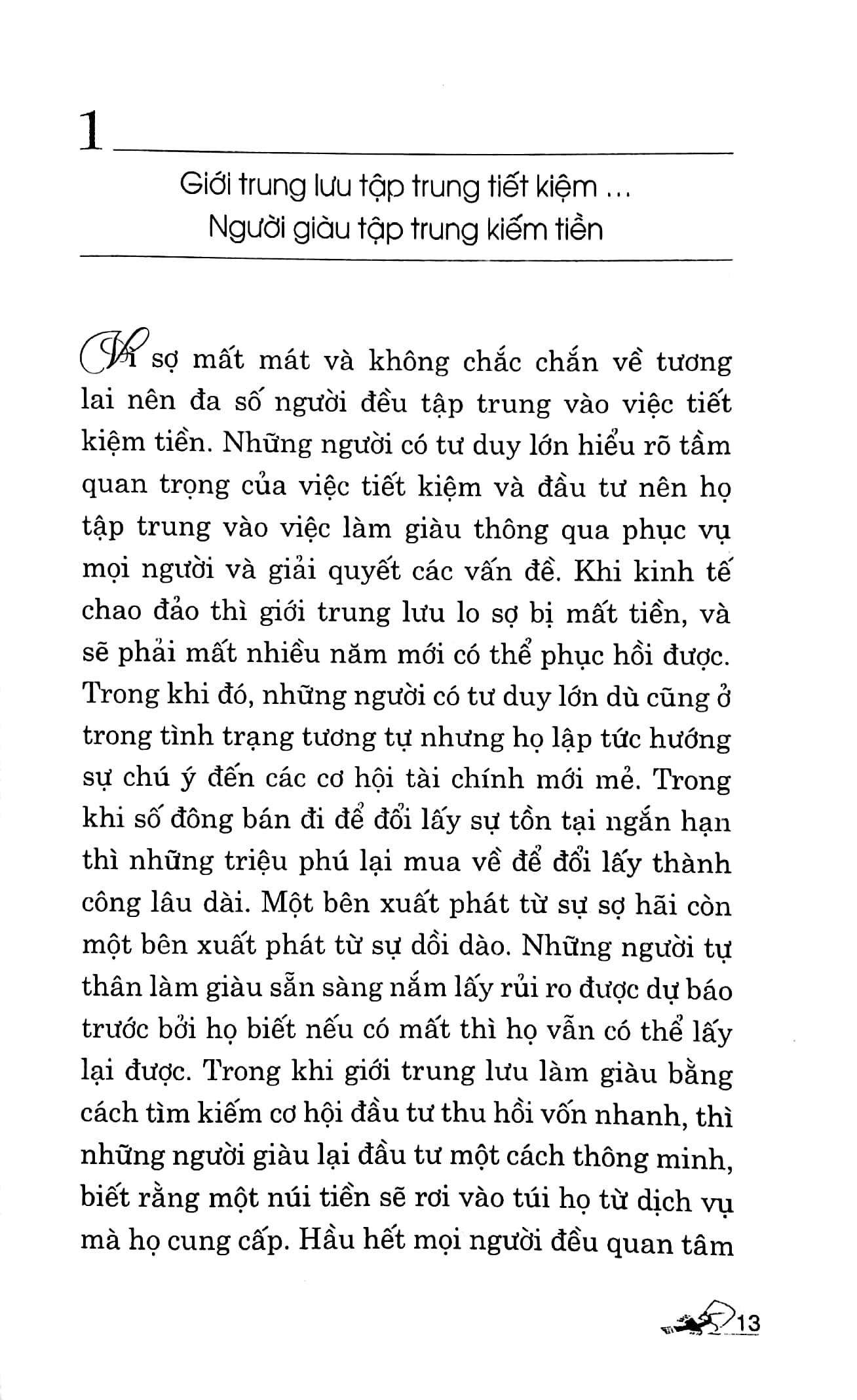 suy nghĩ của người giàu