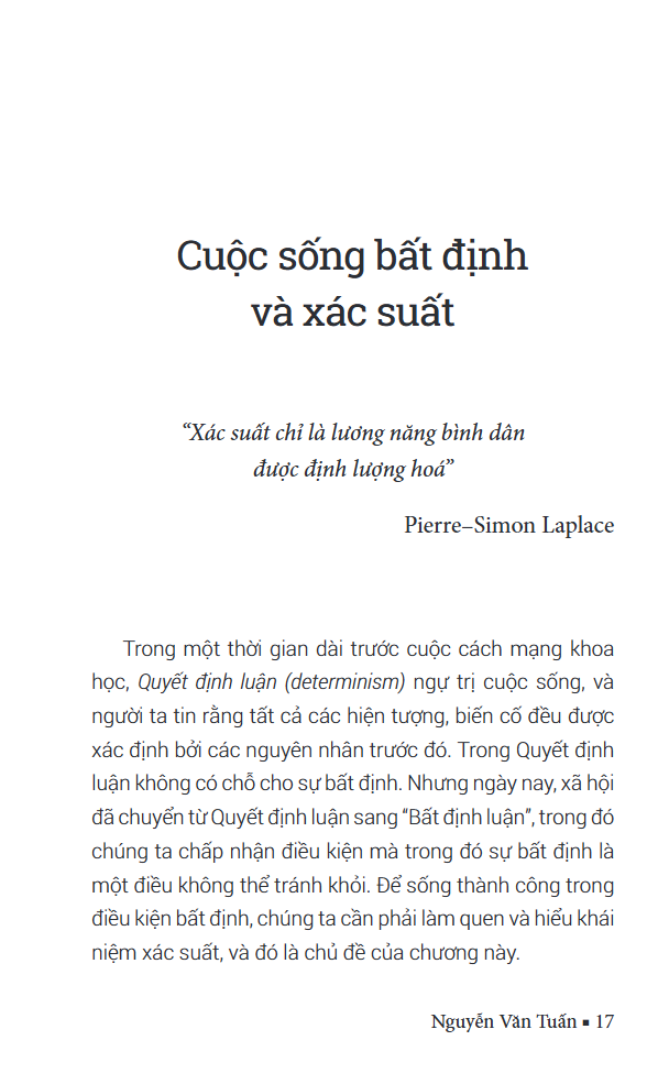 suy nghĩ thống kê trong đời thường
