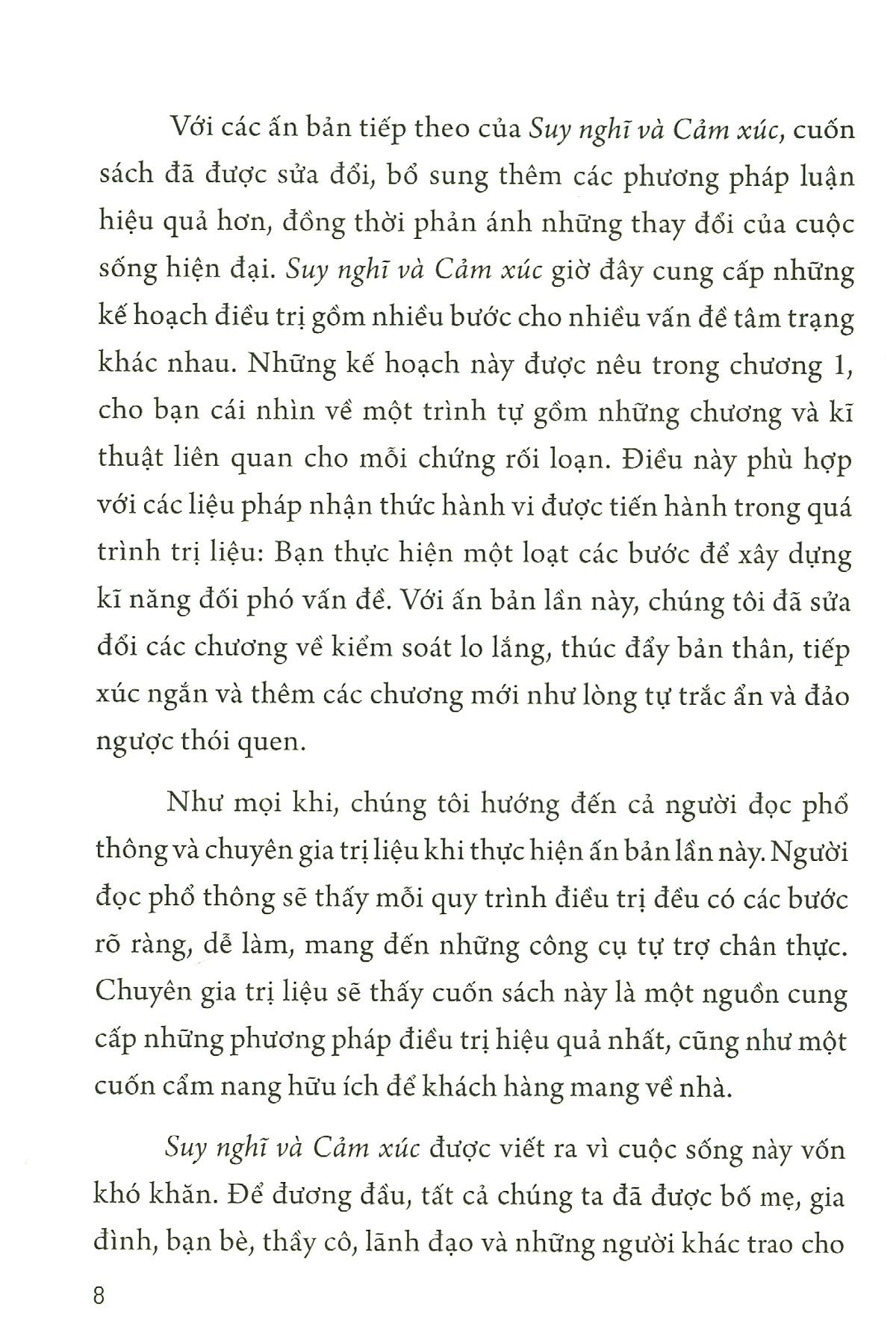 suy nghĩ và cảm xúc