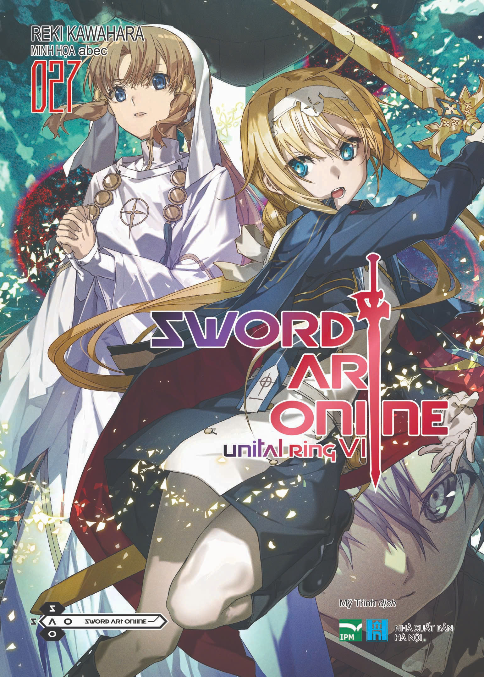 sword art online - tập 27 - unital ring vi - bản đặc biệt - tặng kèm bookmark pvc + poster