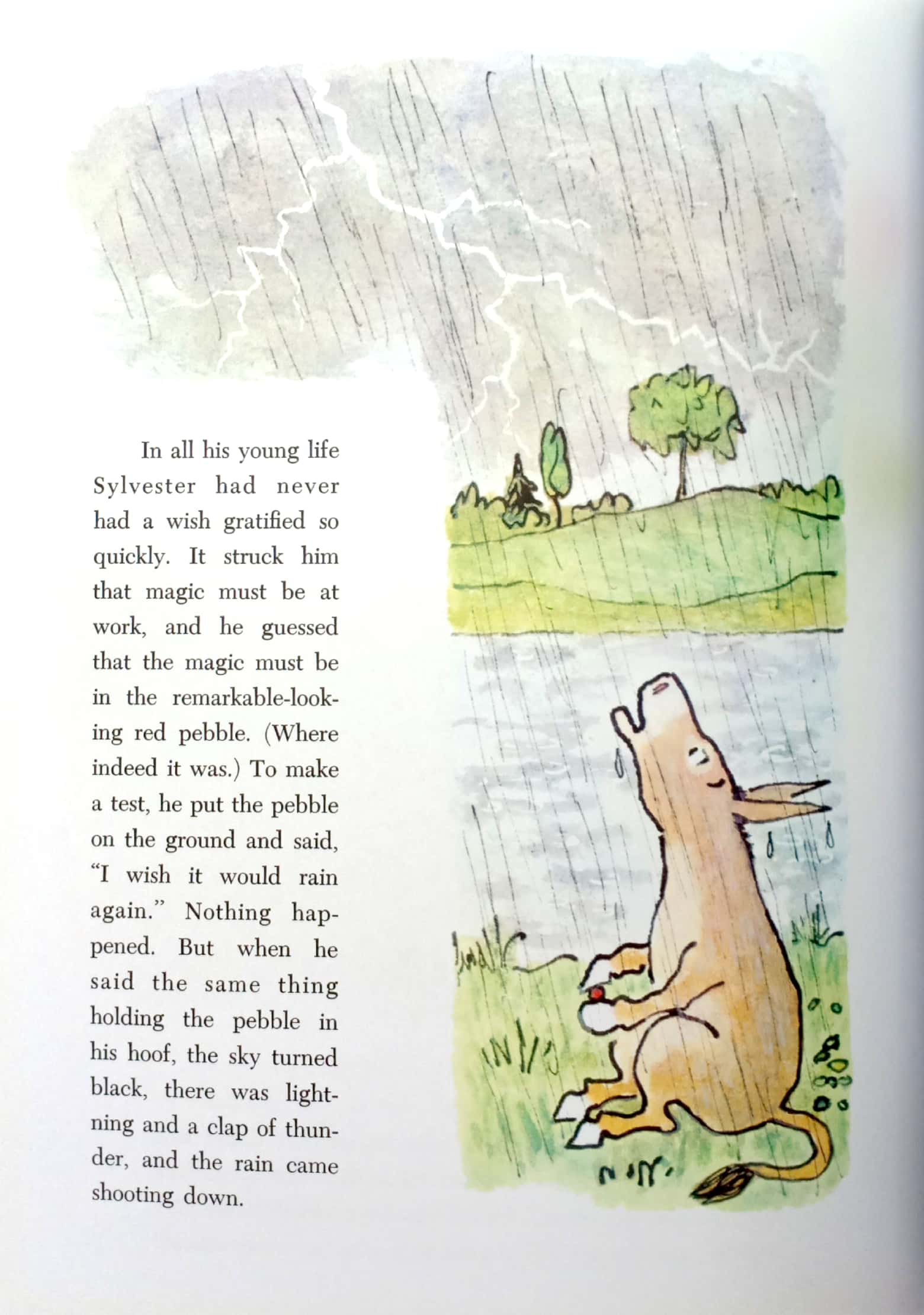 sylvester and the magic pebble (aladdin picture books)