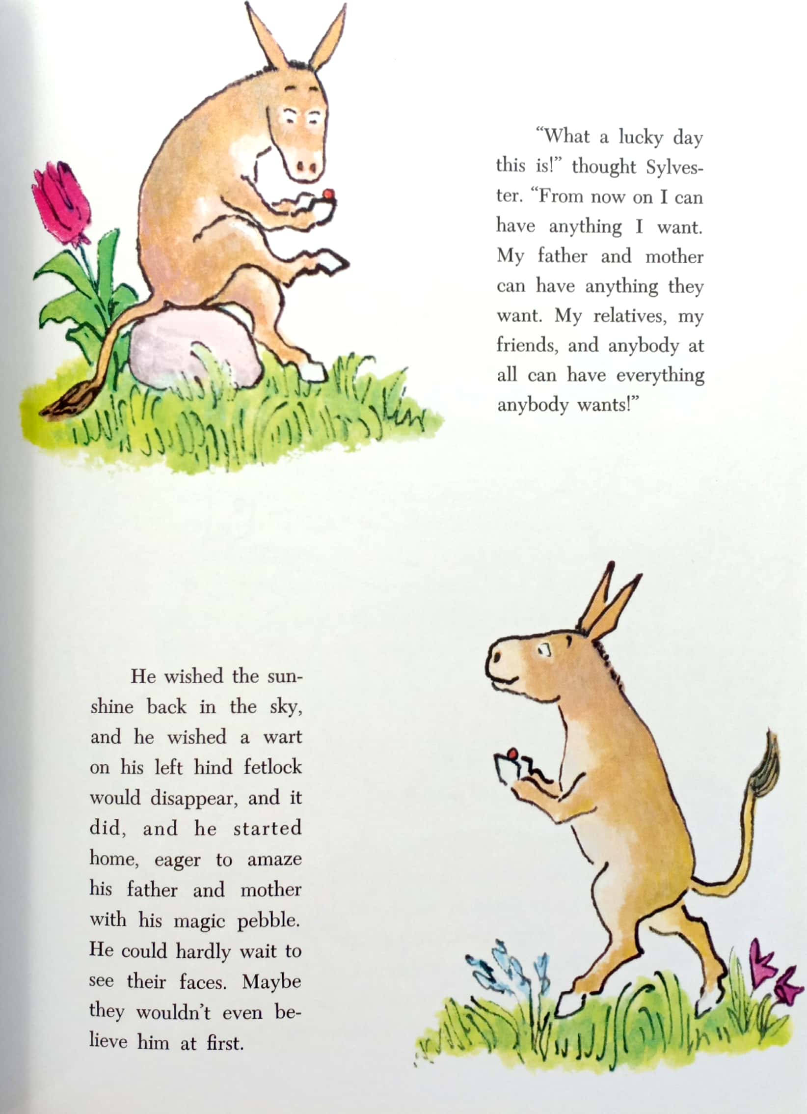 sylvester and the magic pebble (aladdin picture books)