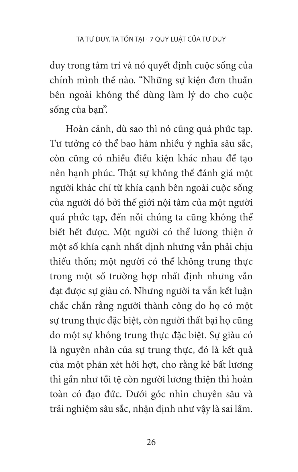 ta tư duy, ta tồn tại - 7 quy luật của tư duy