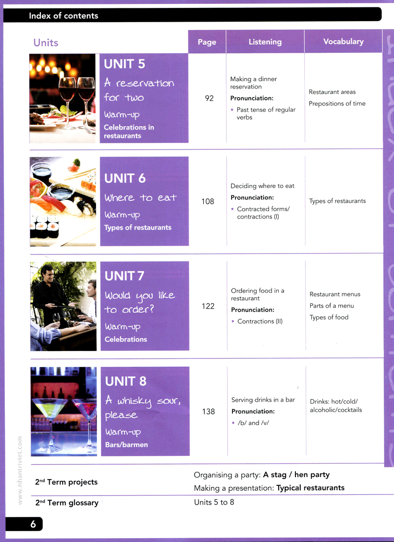 table for two - english for restaurant (+cd)