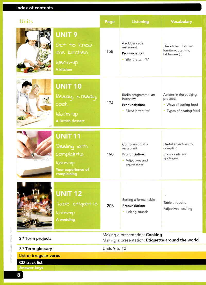 table for two - english for restaurant (+cd)