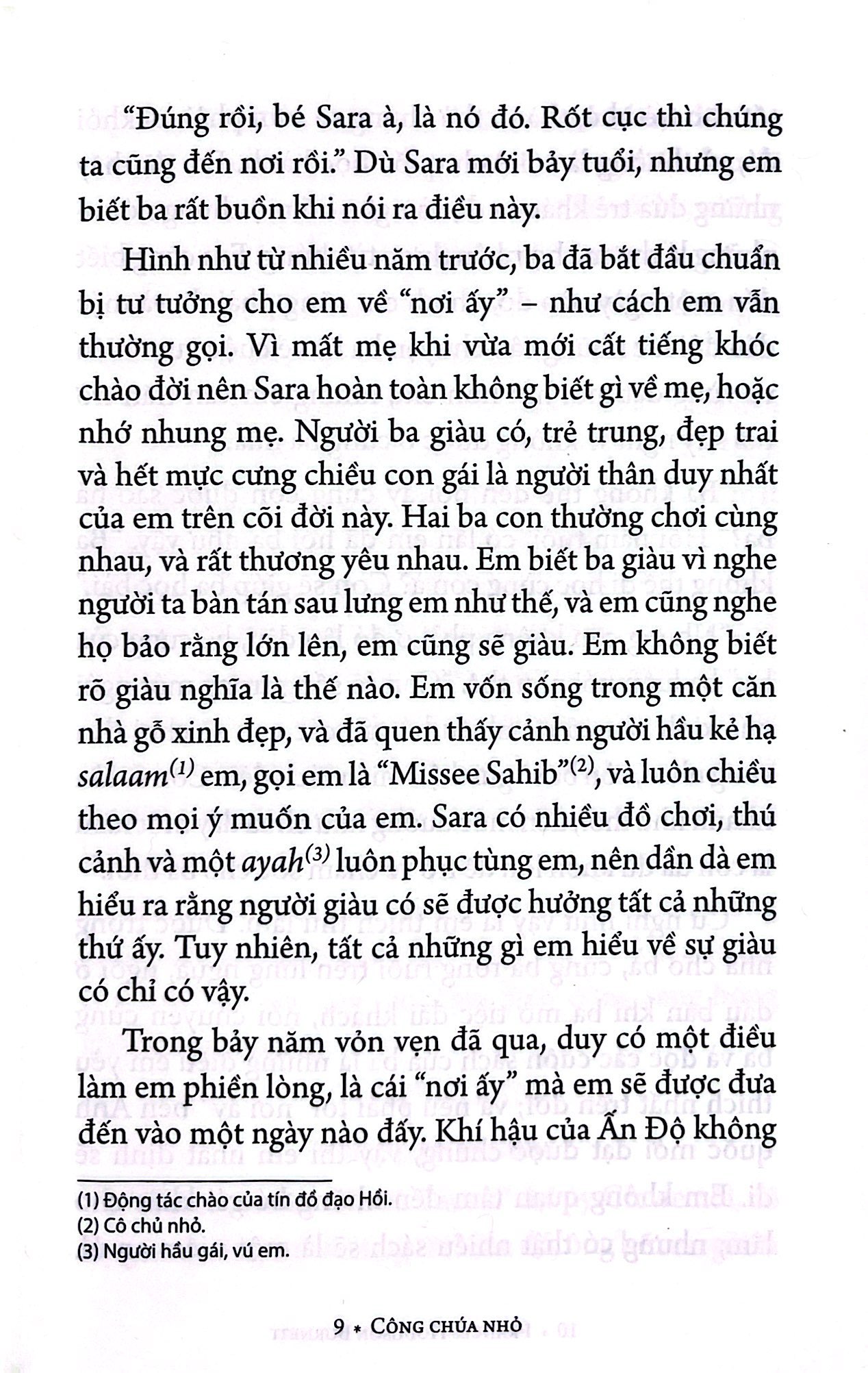 tác phẩm chọn lọc - văn học mỹ - công chúa nhỏ (tái bản 2022)
