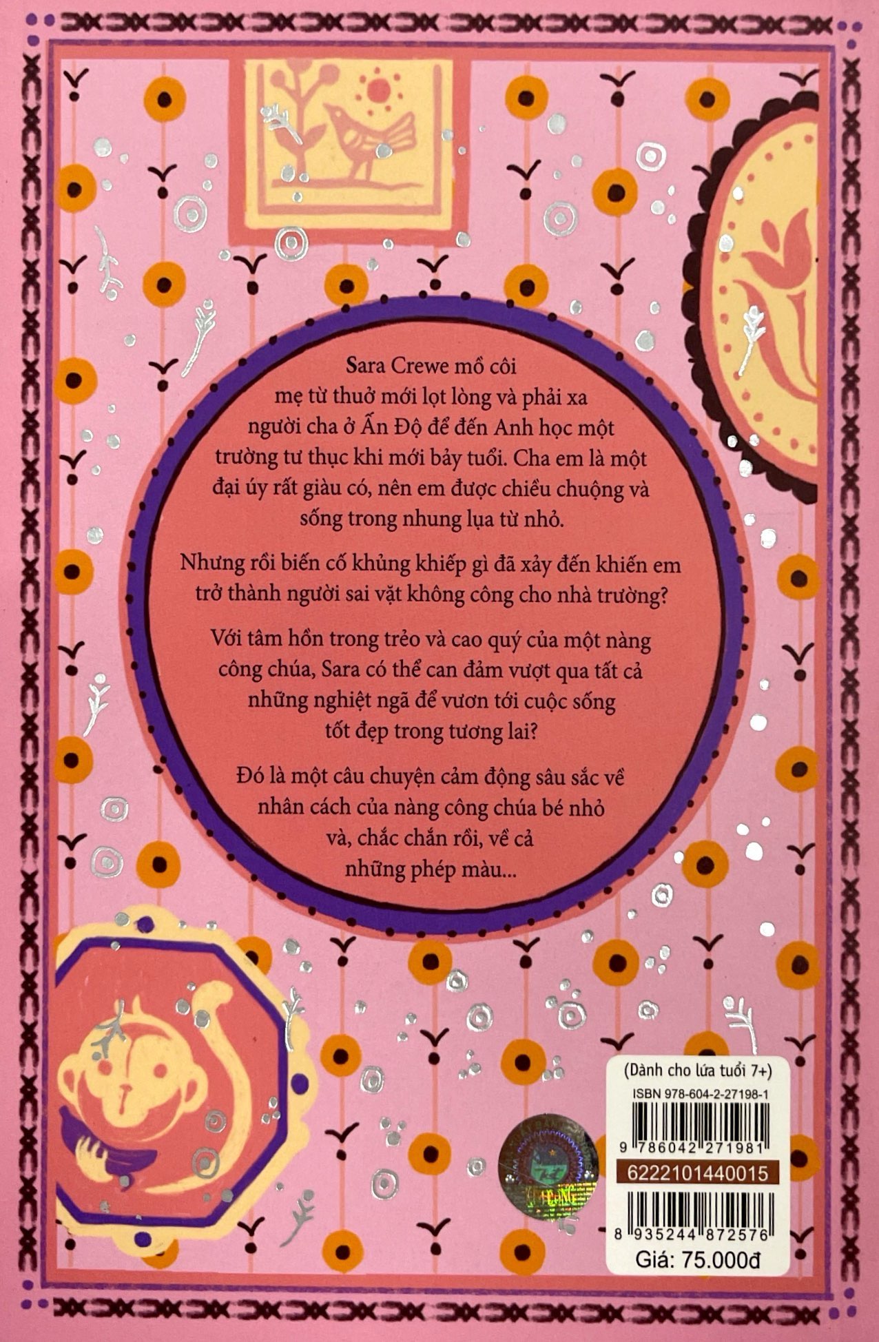 tác phẩm chọn lọc - văn học mỹ - công chúa nhỏ (tái bản 2022)