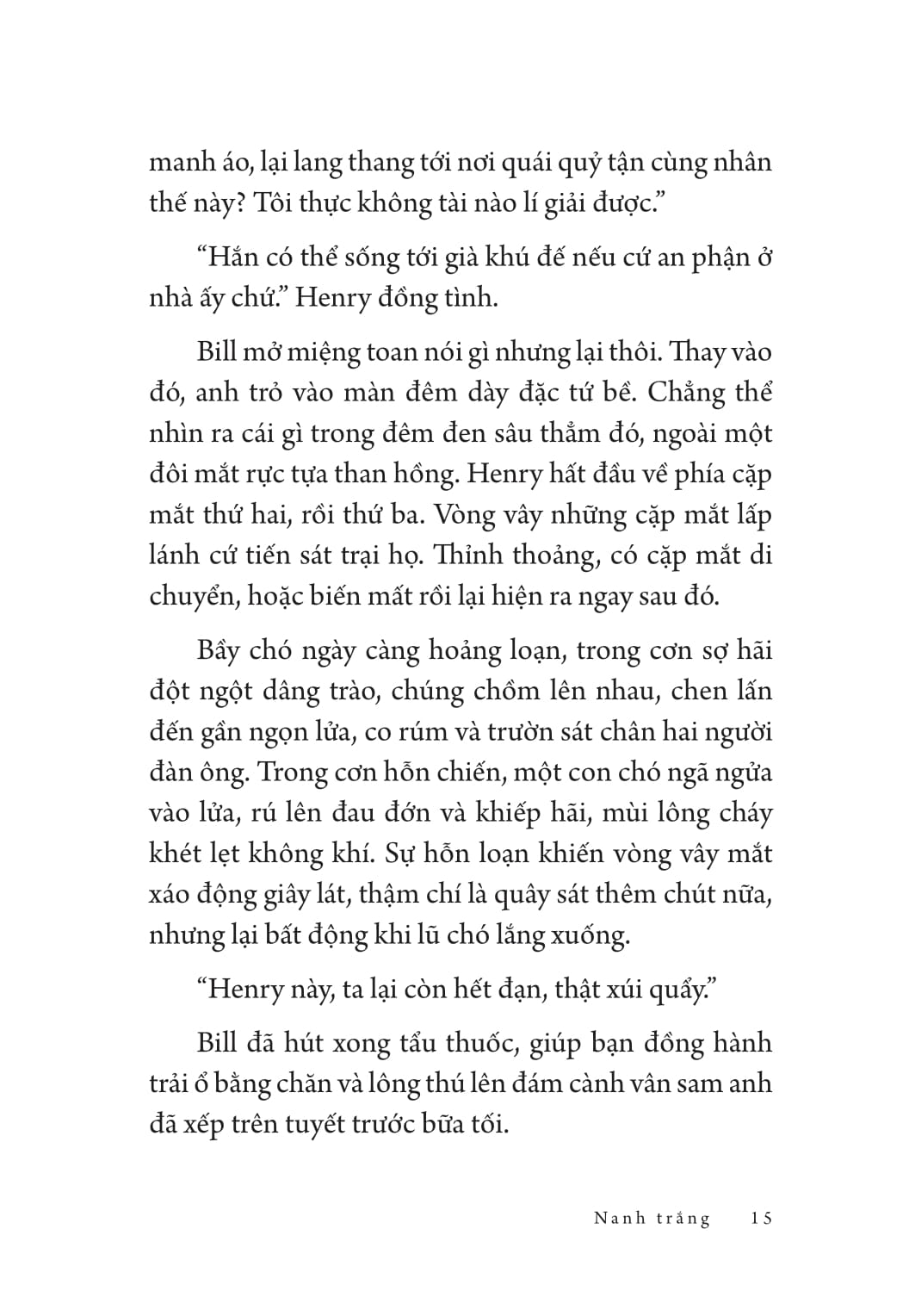 tác phẩm chọn lọc - văn học mỹ - nanh trắng