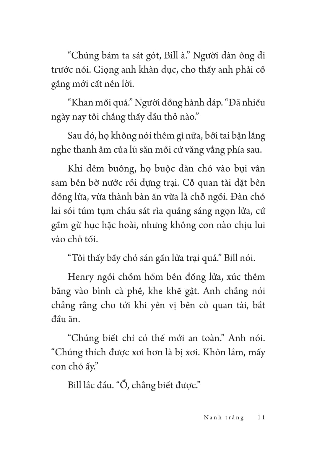 tác phẩm chọn lọc - văn học mỹ - nanh trắng