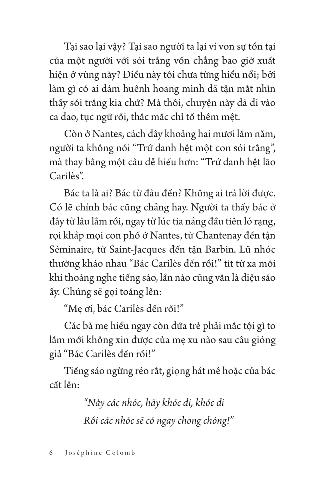 tác phẩm chọn lọc - văn học pháp - cô bé chong chóng