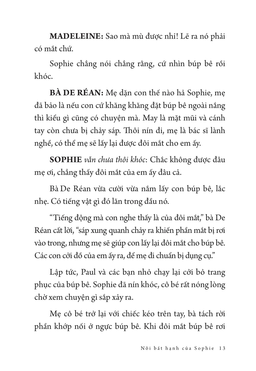 tác phẩm chọn lọc - văn học pháp - nỗi bất hạnh của sophie (tái bản 2025)
