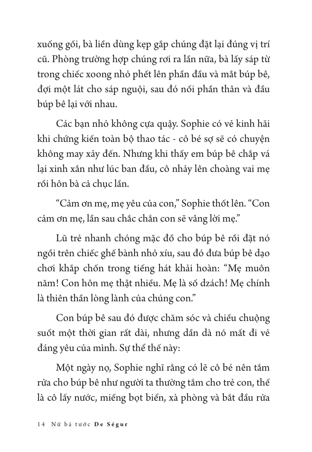 tác phẩm chọn lọc - văn học pháp - nỗi bất hạnh của sophie (tái bản 2025)