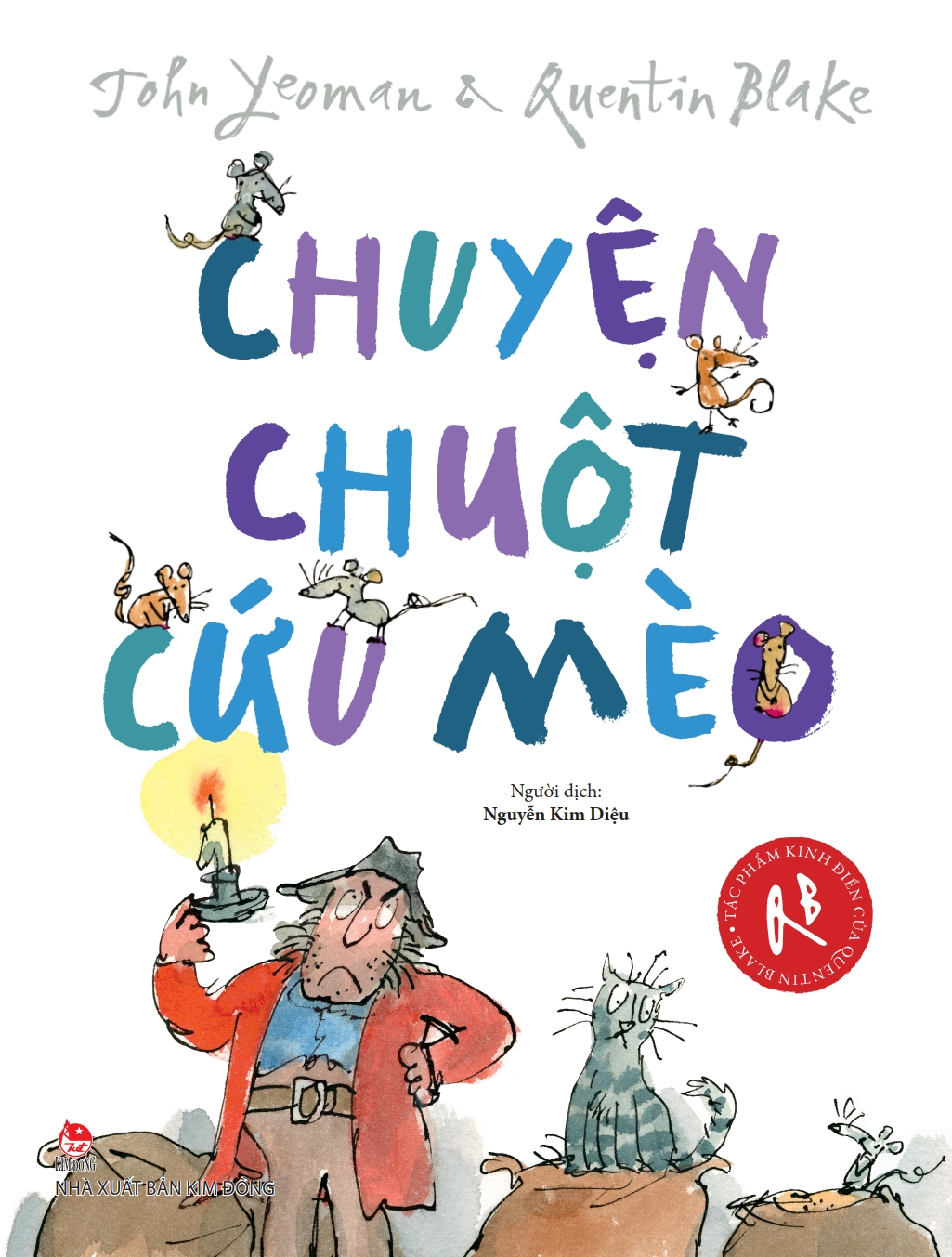 tác phẩm kinh điển của quentin blake - chuyện chuột cứu mèo