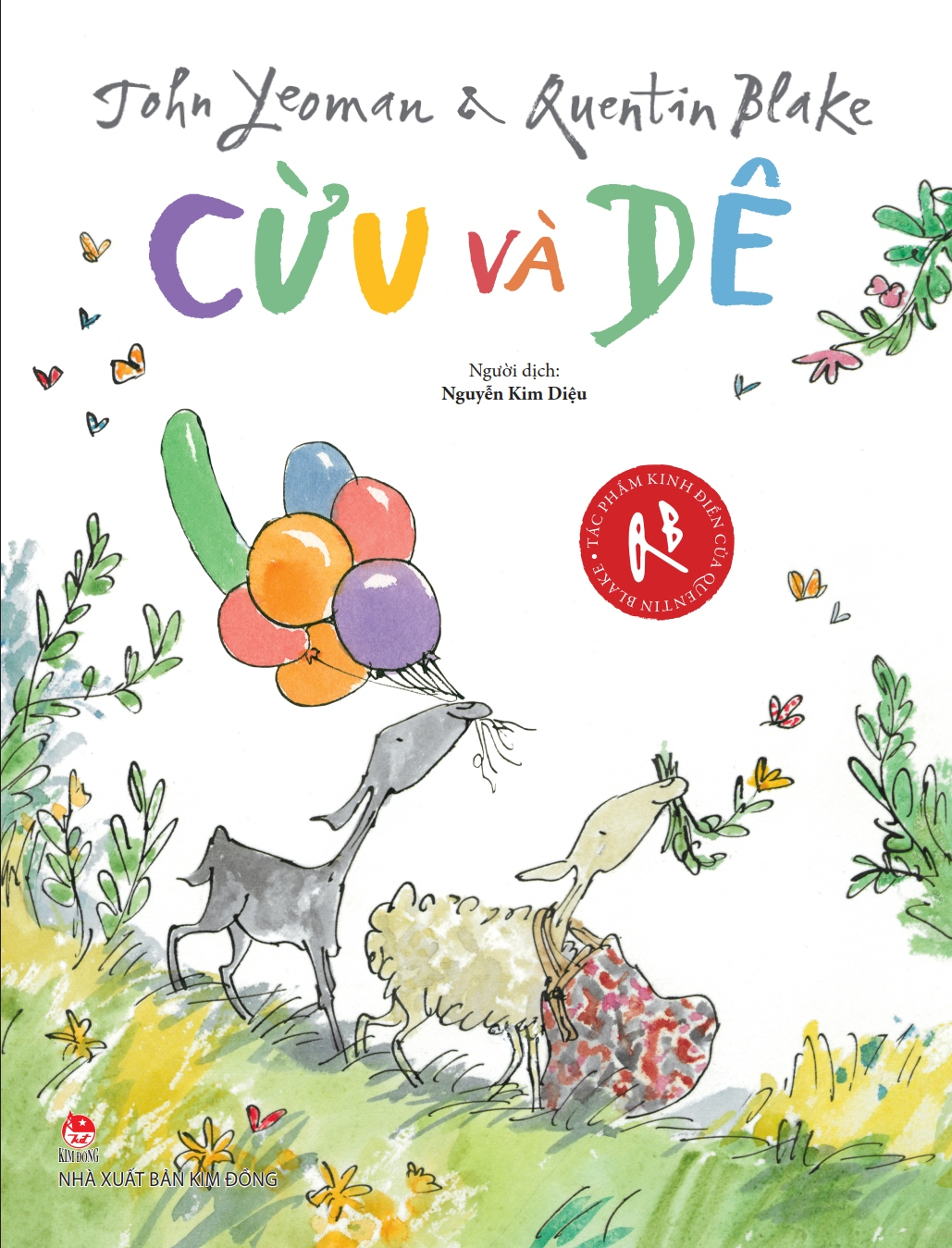 tác phẩm kinh điển của quentin blake - cừu và dê