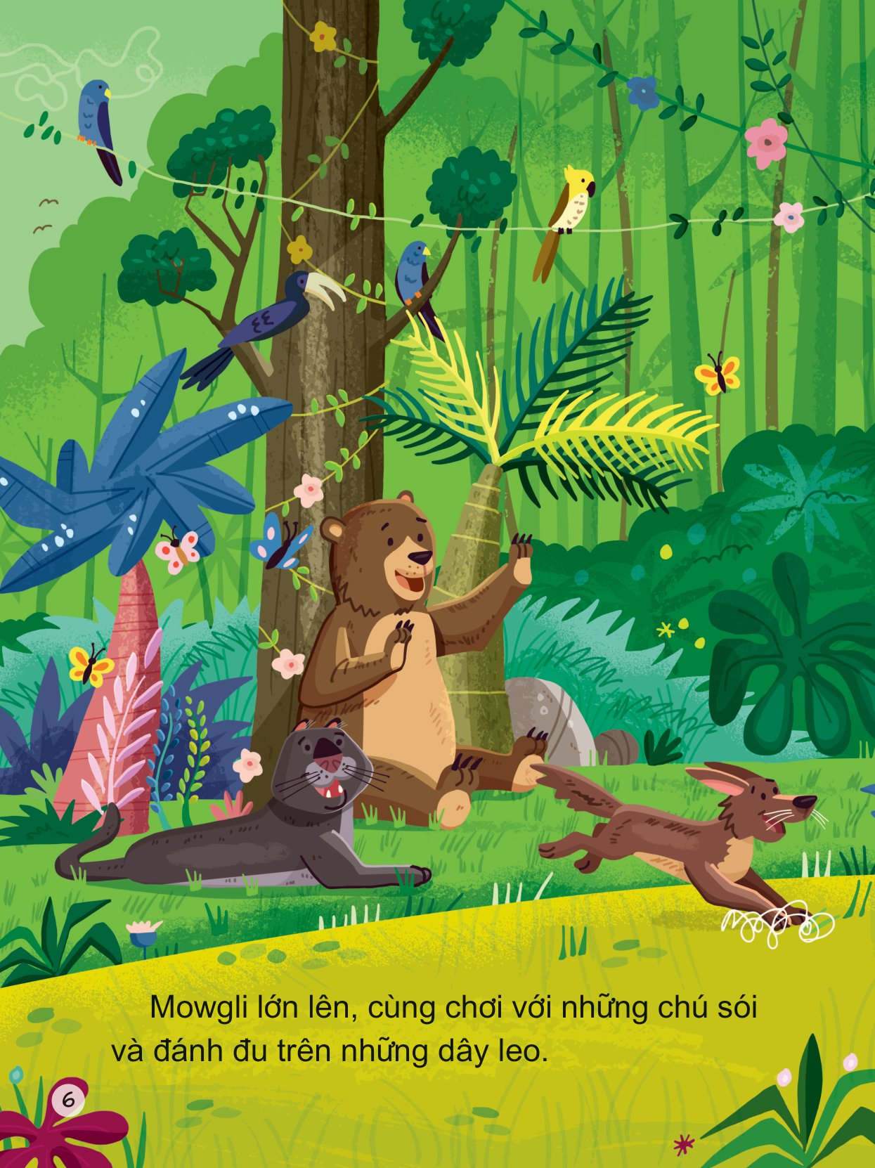 tác phẩm kinh điển dành cho thiếu nhi - câu chuyện rừng xanh