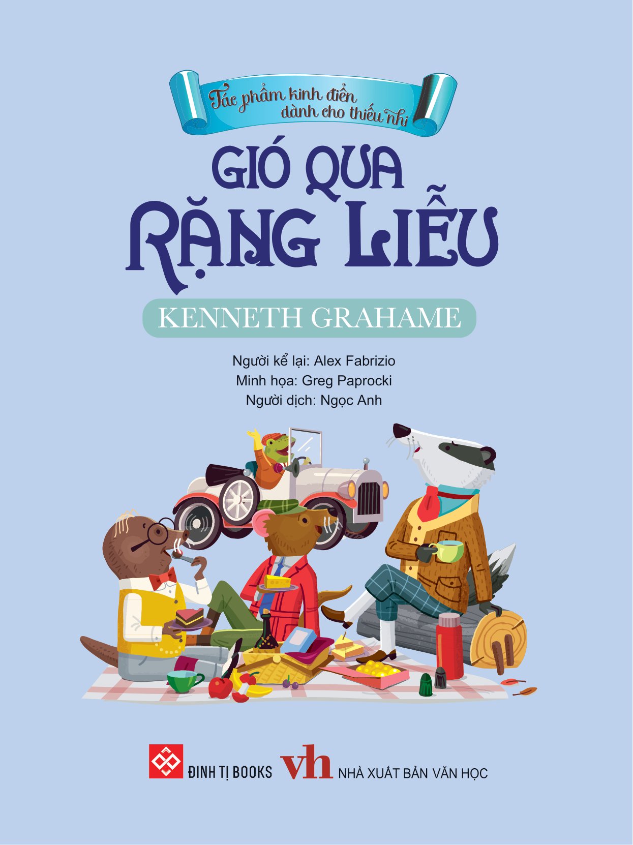 tác phẩm kinh điển dành cho thiếu nhi - gió qua rặng liễu