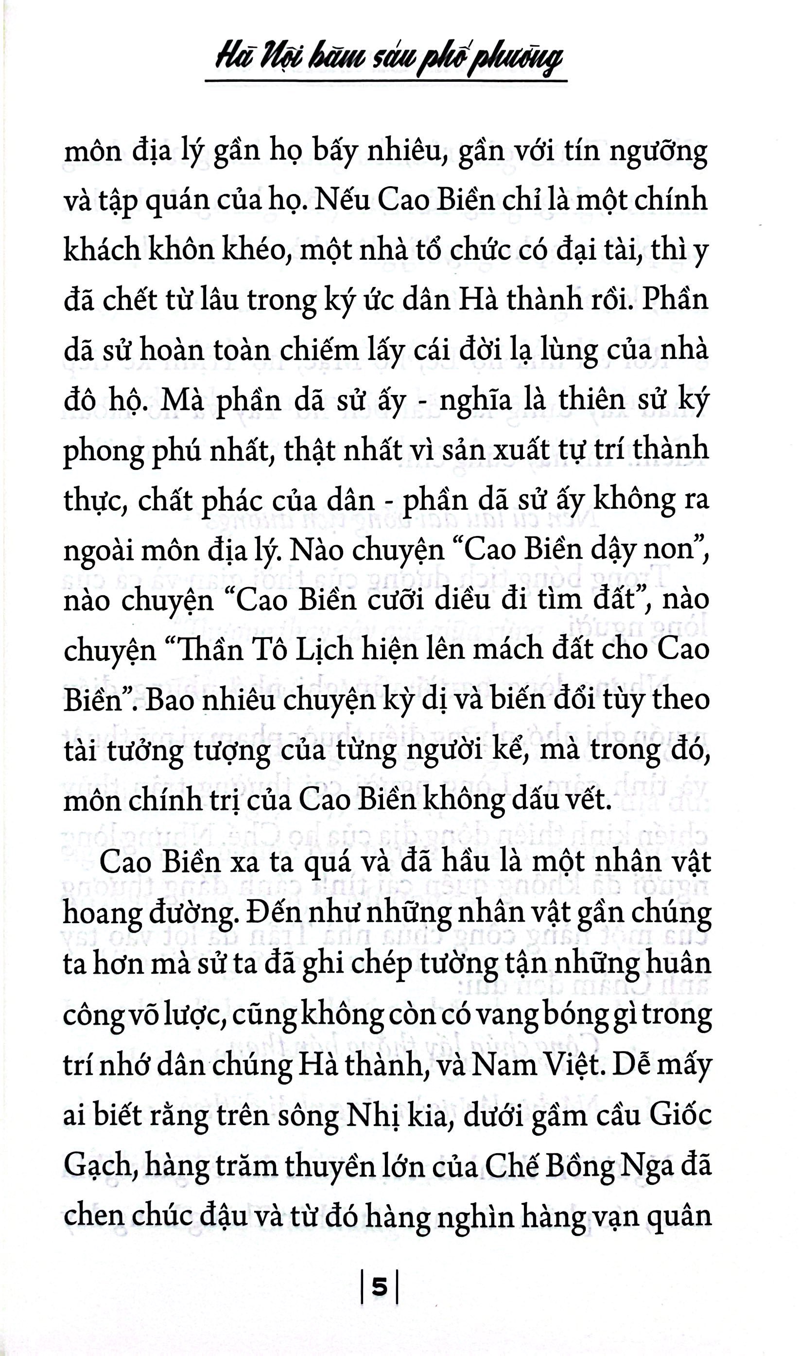 Tác Phẩm Văn Học Trong Nhà Trường - Hà Nội Ba Sáu Phố Phường