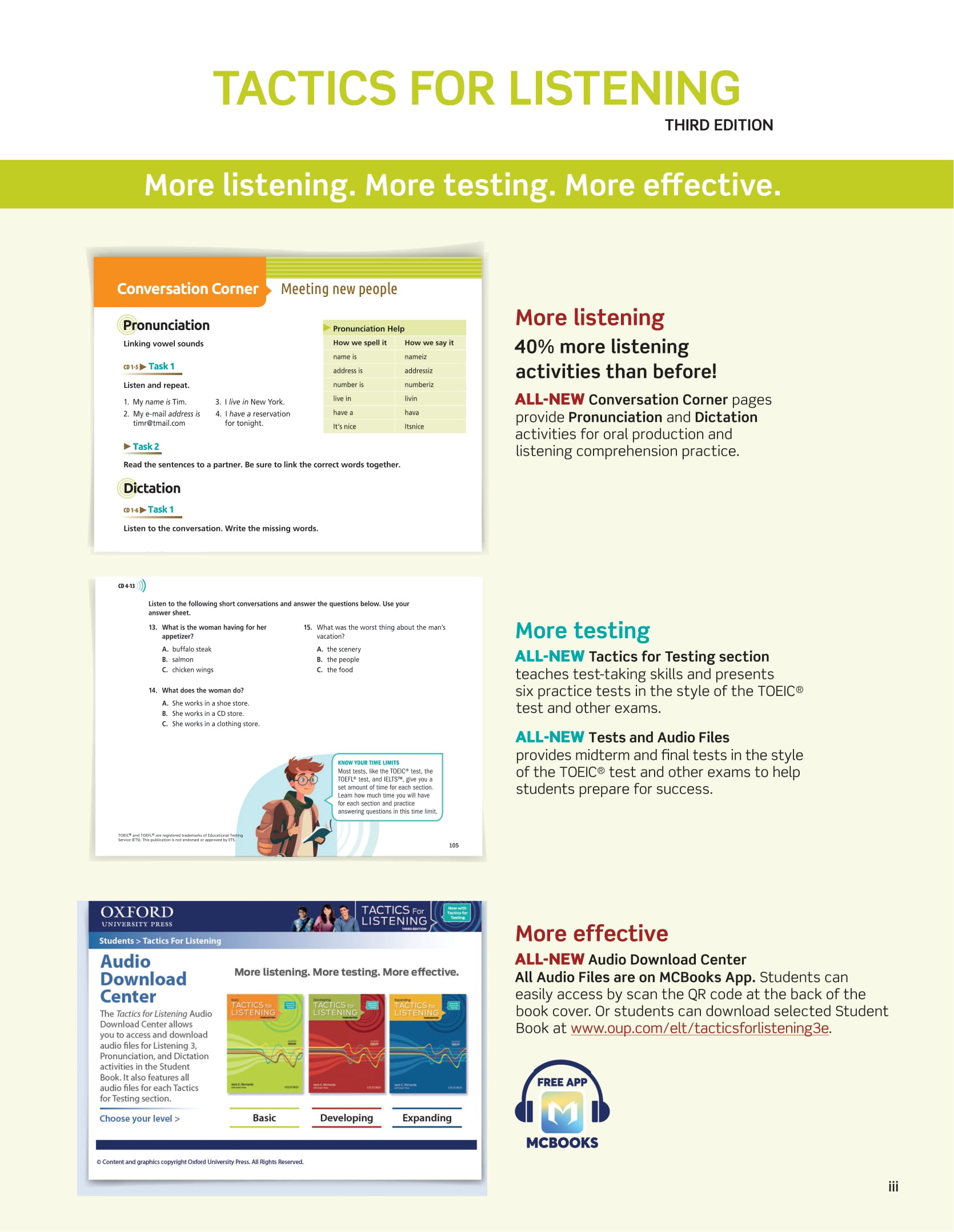 Tactics For Listening - Basic - Chiến Thuật Luyện Nghe Tiếng Anh Cơ Bản