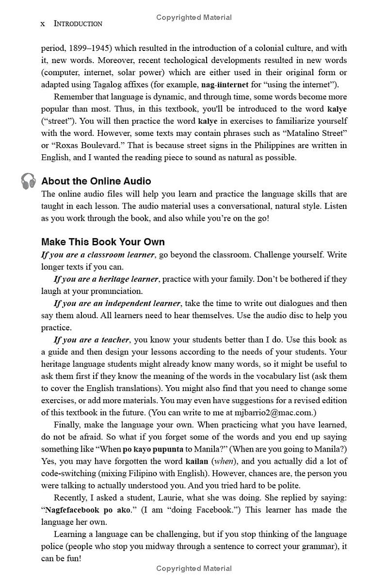 tagalog for beginners - an introduction to filipino, the national language of the philippines