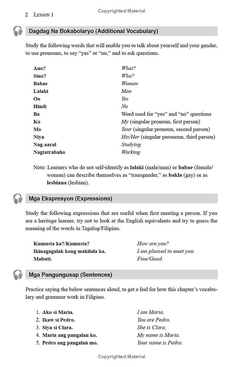 tagalog for beginners - an introduction to filipino, the national language of the philippines