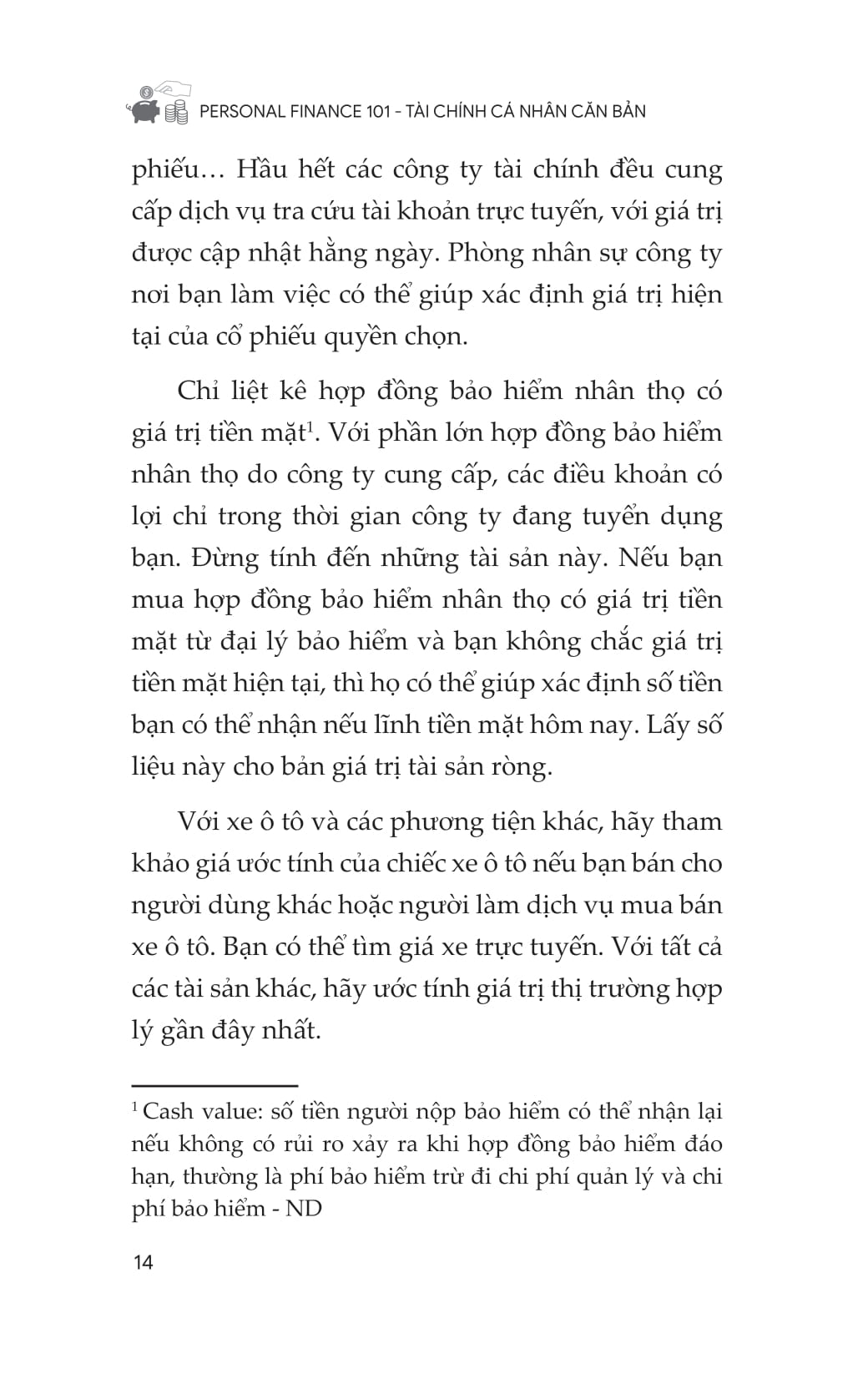 Tai Chinh Ca Nhan Can Ban - Personal Finance 101