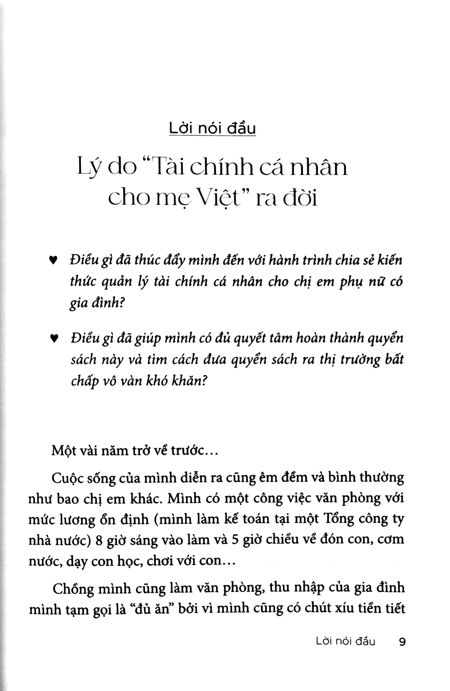 tài chính cá nhân cho mẹ việt