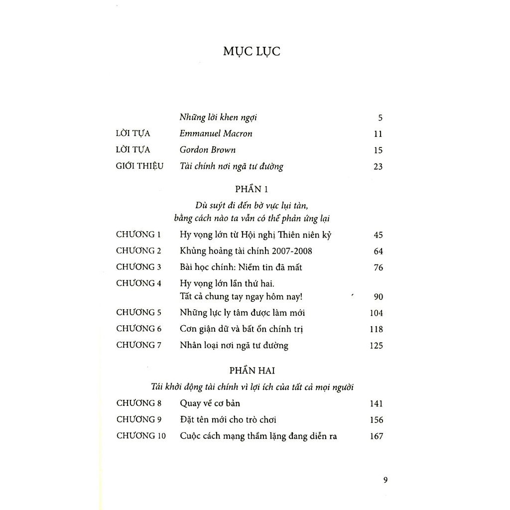 tài chính có cứu vãn được thế giới? giành lại quyền kiểm soát đồng tiền để phục vụ lợi ích chung