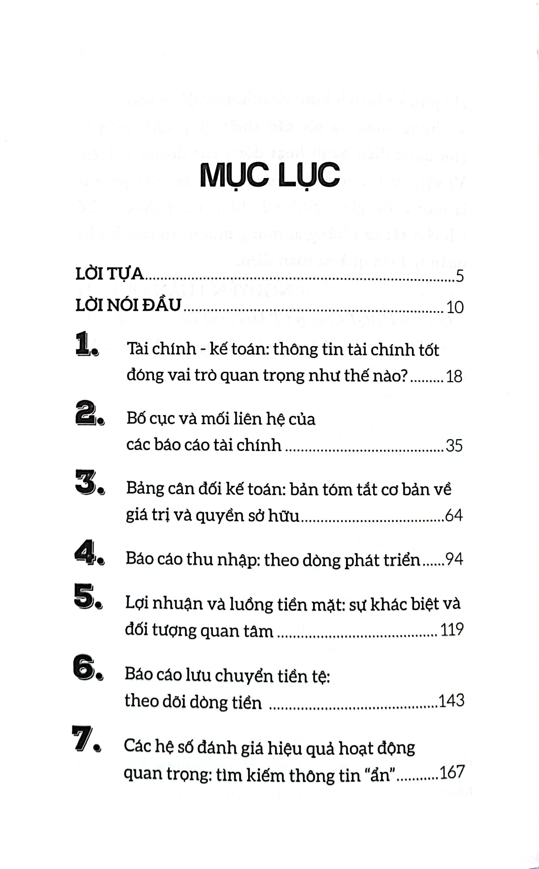 tài chính dành cho nhà quản lý