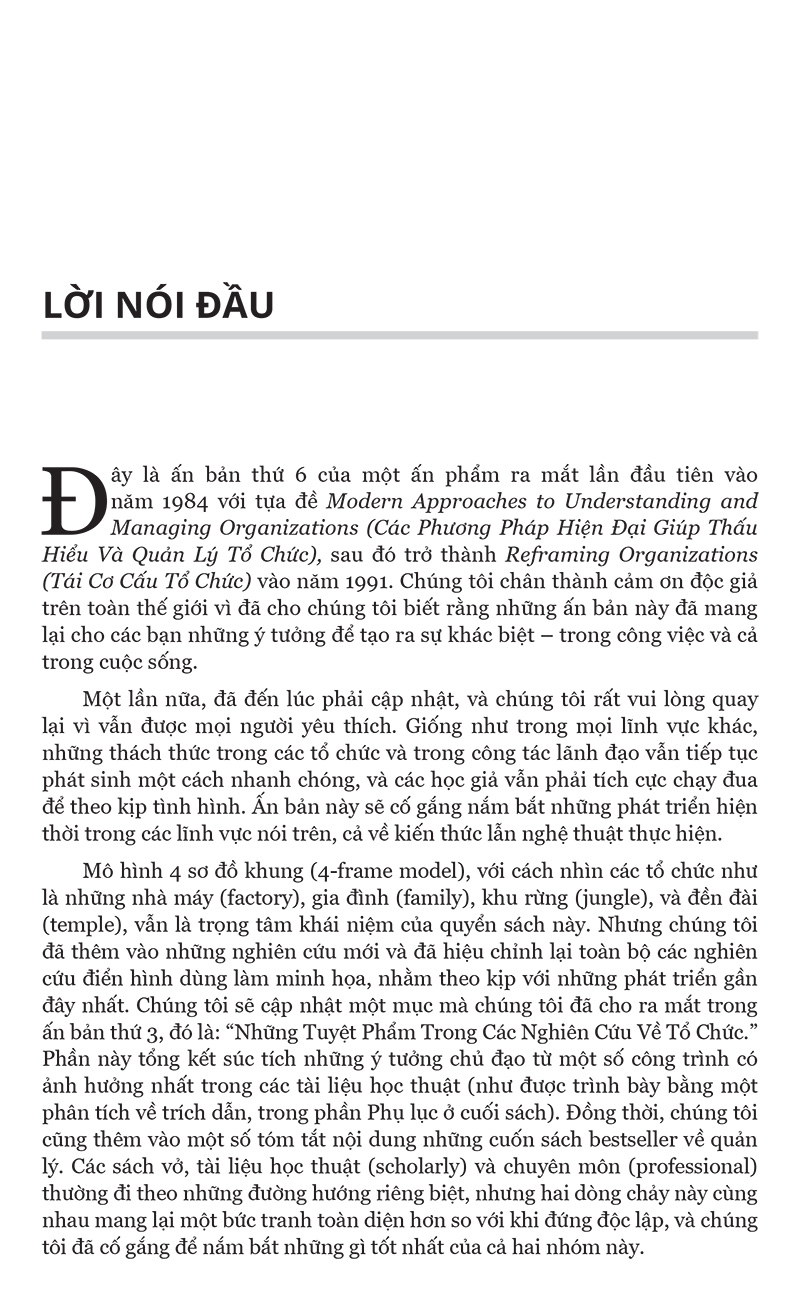 tái cơ cấu tổ chức