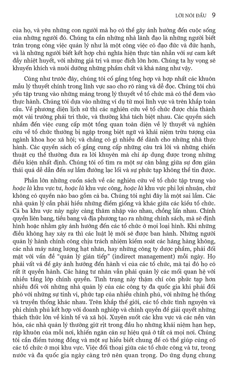 tái cơ cấu tổ chức