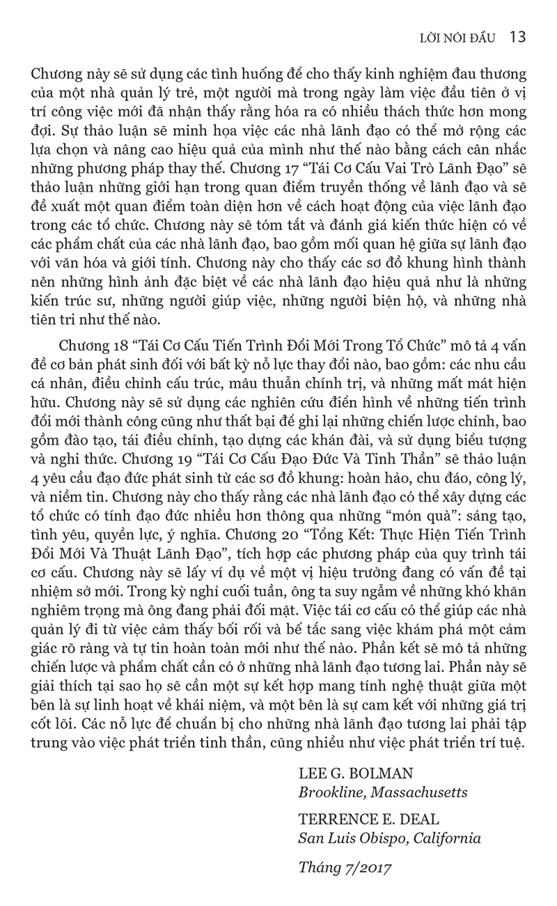 tái cơ cấu tổ chức