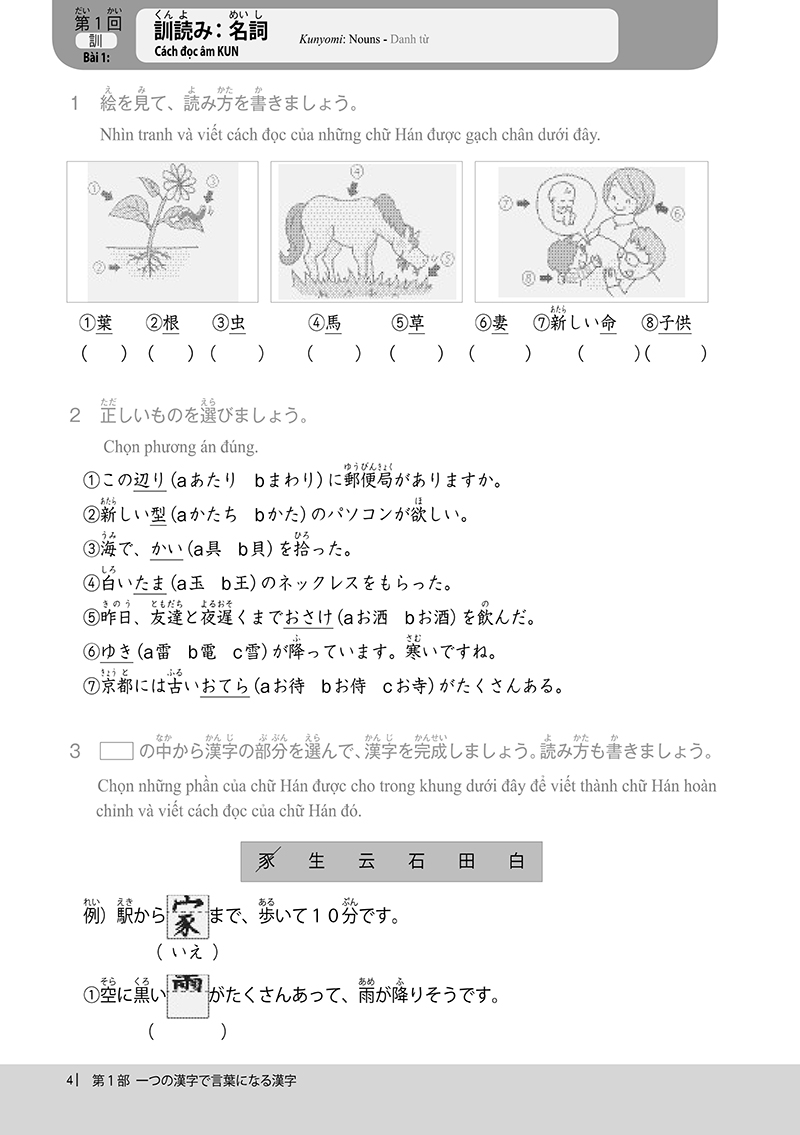 tài liệu luyện thi năng lực tiếng nhật n3 - chữ hán