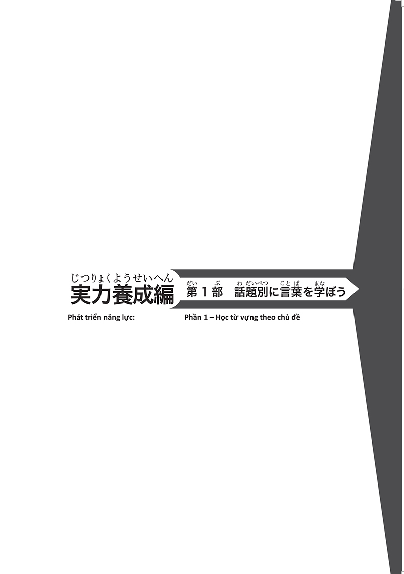 tài liệu luyện thi năng lực tiếng nhật n3 - từ vựng
