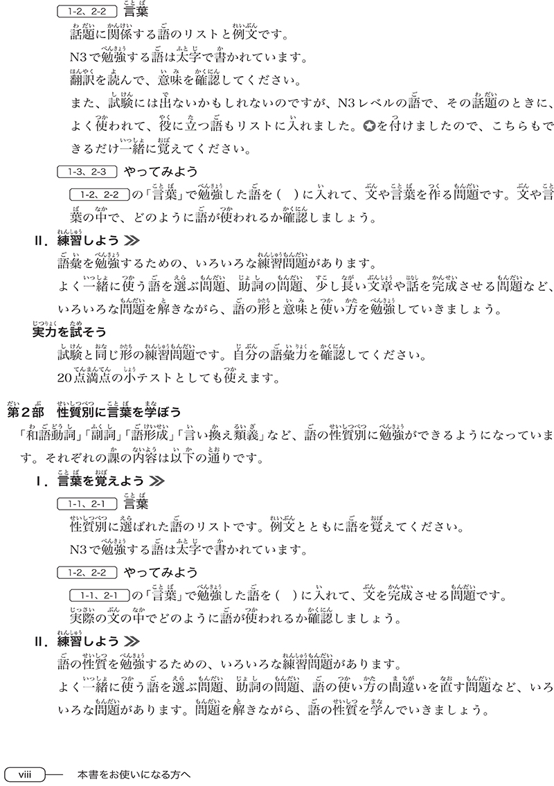tài liệu luyện thi năng lực tiếng nhật n3 - từ vựng