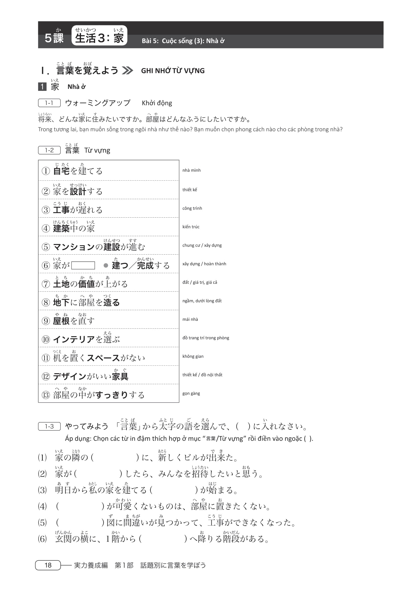 tài liệu luyện thi năng lực tiếng nhật - từ vựng n3