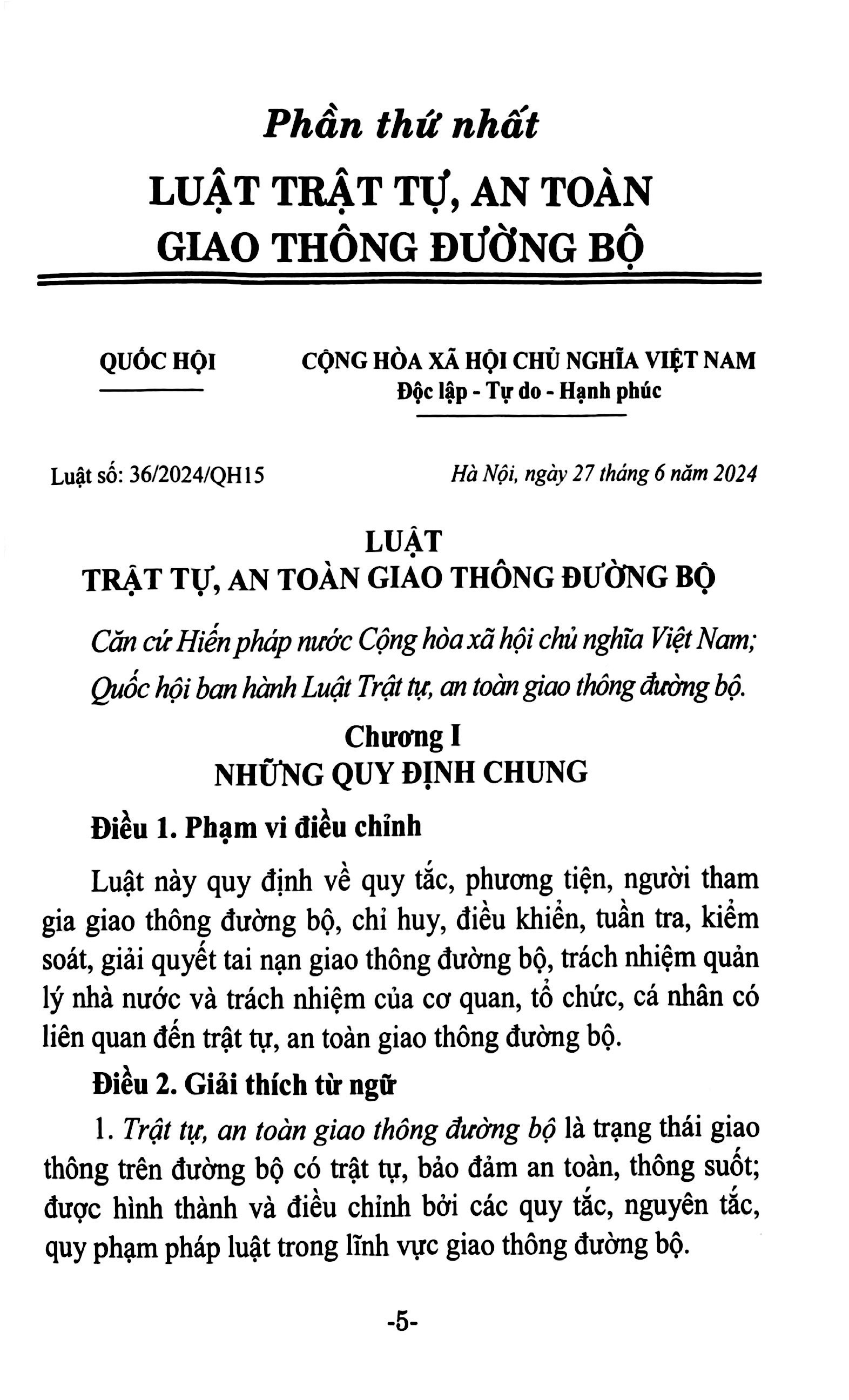 tài liệu tuyên truyền phổ biến giáo dục pháp luật về trật tự an toàn giao thông