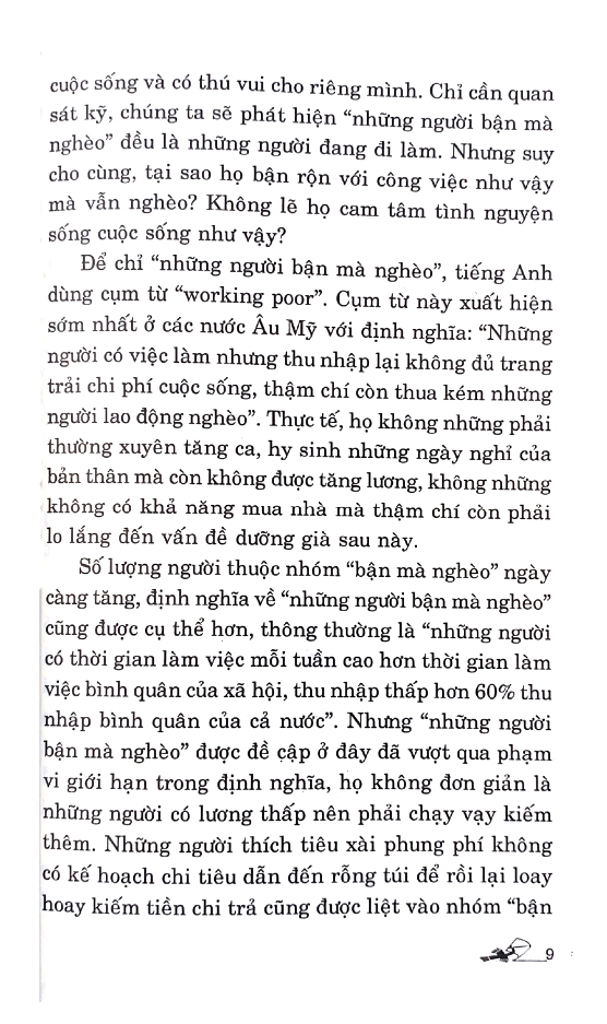 tại sao càng bận càng nghèo càng nhàn càng giàu