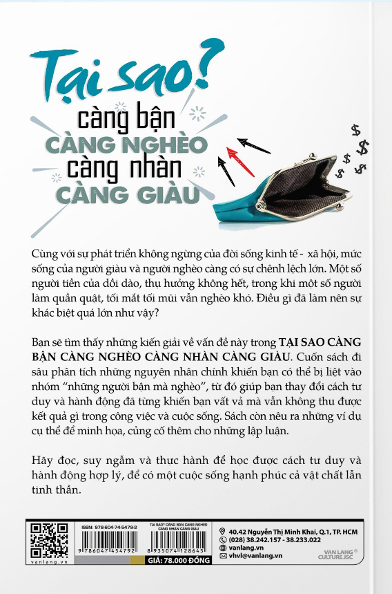 tại sao càng bận càng nghèo càng nhàn càng giàu